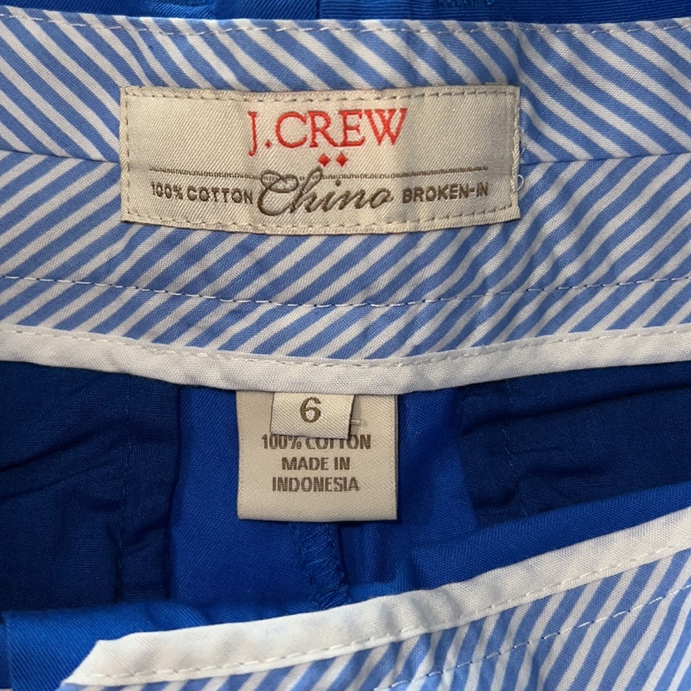 J. CREW 100% Cotton chinos shorts - Picture 6 of 6